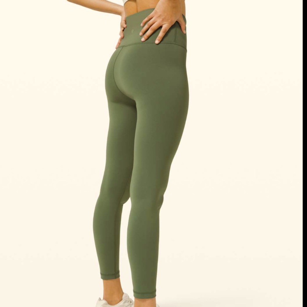 Olive lululemon leggings